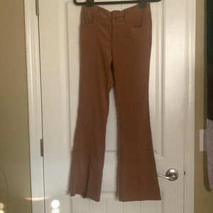 brown bootcut pants from XOXO in America and abroad